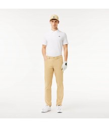Men's 5-Pocket Golf Pant Lacoste Outlet Beige IXQ HH092251IXQ