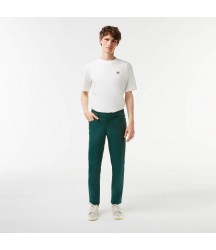 Men's 5-Pocket Golf Pant Lacoste Outlet Forest Green YZP HH092251YZP