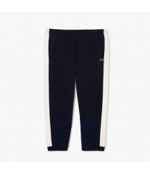 Men's Big Fit Sweatpants Lacoste Outlet Navy Blue White LI6 XH667751LI6