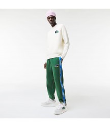 Men's Branded Band Sweatpants Lacoste Outlet Pine Green 132 XH146651132