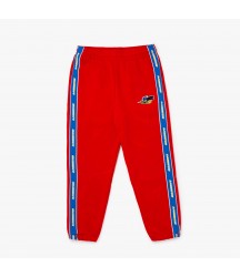 Men's Branded Band Sweatpants Lacoste Outlet Red 240 XH146651240