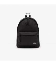 Unisex Computer Compartment Backpack Lacoste Outlet Black 991 NH4099NE991