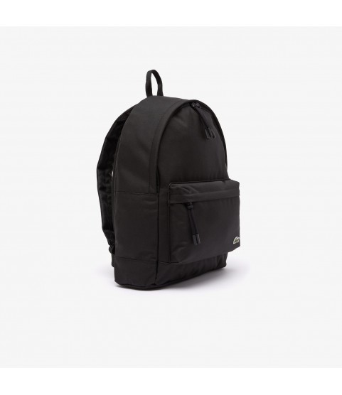 Unisex Computer Compartment Backpack Lacoste Outlet Black 991 NH4099NE991