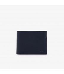 Men's Classic Small Wallet Lacoste Outlet Peacoat 021 NH4419HC021