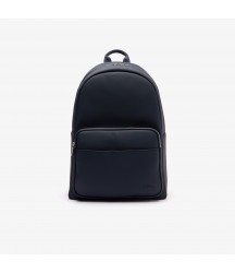 Men's Classic Backpack Computer Pocket Lacoste Outlet Peacoat 021 NH4430HC021