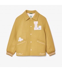 Lacoste x le FLEUR Varsity Jacket Lacoste Outlet Yellow TEI BH807051TEI