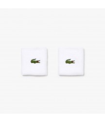 Stretch Jersey Sport Wristbands Lacoste Outlet White 001 RL927251001