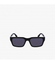 Men's Rectangle Active Sunglasses Lacoste Outlet MATT BLACK 001 L6004S001