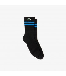 Men's Breathable Jersey Tennis Socks Lacoste Outlet Mens Underwear Socks/Black Blue L5I RA109551L5I