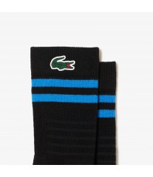 Men's Breathable Jersey Tennis Socks Lacoste Outlet Mens Underwear Socks/Black Blue L5I RA109551L5I