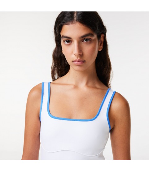 Lacoste  EleVen by Venus Technical Tank Lacoste Outlet White 001 TF523051001