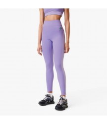 Women's Lacoste x Bandier All Motion Colorblock Leggings Lacoste Outlet Purple IX7 OF884851IX7