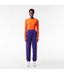 Women's Cotton Sweatpants Lacoste Outlet Purple SNI XF164851SNI