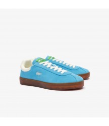 Women's Baseshot Suede Sneakers Lacoste Outlet WoBLUGUM ACL 47SFA0038ACL