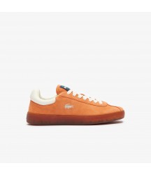 Women's Baseshot Suede Sneakers Lacoste Outlet WoORGGUM ABX 47SFA0038ABX