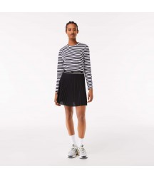 Women's Pleated Skirt Lacoste Outlet Black 031 JF434251031